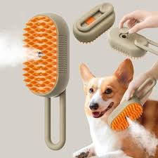 CEPILLO VAPORIZADOR CON MANGO PARA MASCOTAS